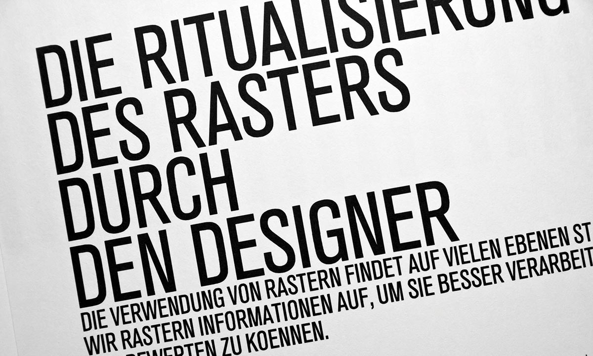 Ritual und Raster Ausschnitt