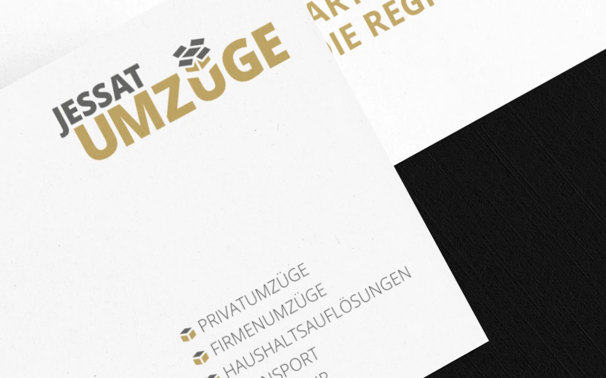 Jessat Umzüge Corporate Design